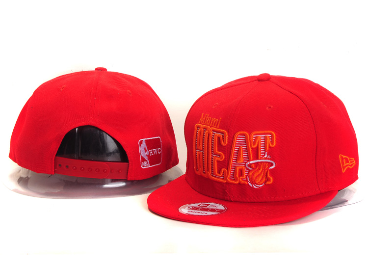 NBA Miami Heat NE Snapback Hat #199